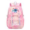 Lilo & Stitch Backpack for Kids Boys Girls, Large Capacity School Bag, Cute Cartoon Daypack, Blue