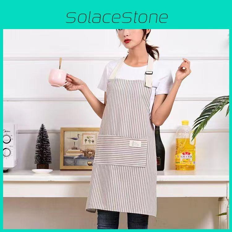 Waterproof Stain Resistant Hand Wiping Apron Sleeveless Adjustable Neck Strap