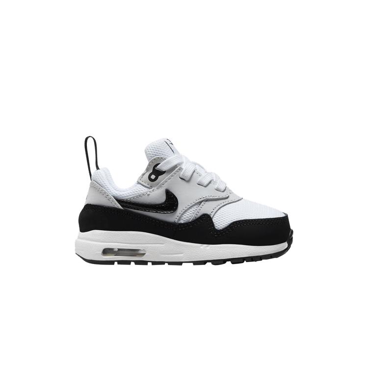 

Nike Air Max 1 EasyOn TD Белые Черные Детские Кроссовки Чистая Платина DZ3309-106