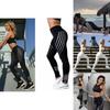 High Waist Women Leggings Reflective Strip Workout Trousers Yoga Pants Sport Fitness Sexy