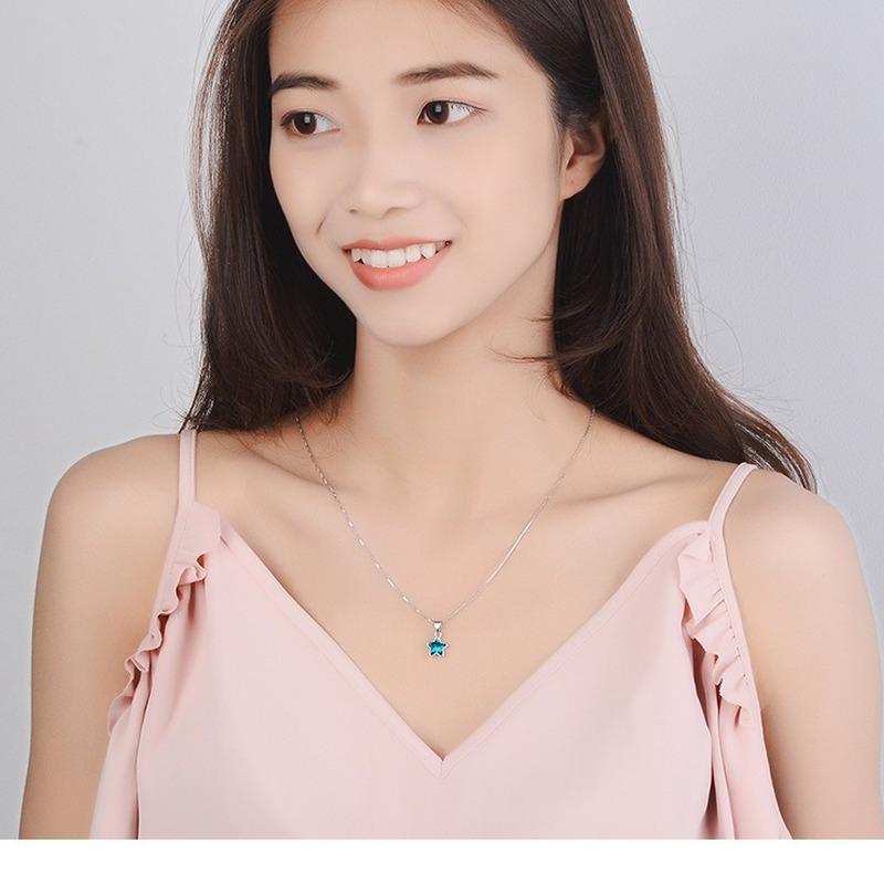 Lindon Women Necklace Pendant Copper Alloy Zircon Fashion Gift