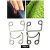 50 Pairs Metal Buckle Waist Adjustment Accs Sewing Hook Clasp Button Collar Invisible for Bra Extender Underwear Jeans Pants