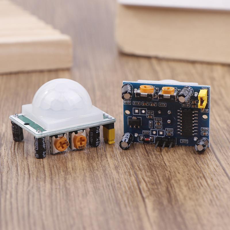 5Pcs Hc-Sr501 Pir Infrarot Sensor Einstellen Ir Pyroelektrische Infrarot Pir Motion Sensor Detektor Modul Für Arduino Raspberry