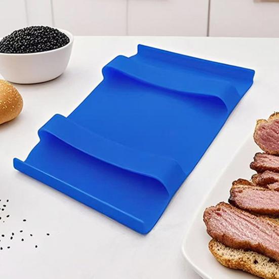 Värmebeständiga kökstänger Silikonplattahållare för att skära lyfta heta rätter Mångsidigt köksredskap