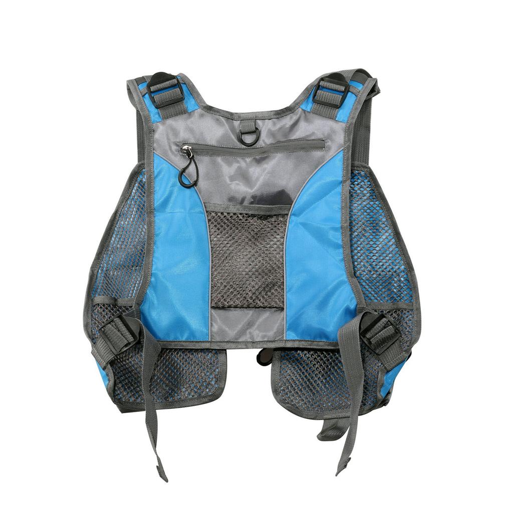 Fly Fishing Vest for Men Adjustable Multi Pokcet Waistcoat Outdoors Fishing Accessories Trout Fishing Gear