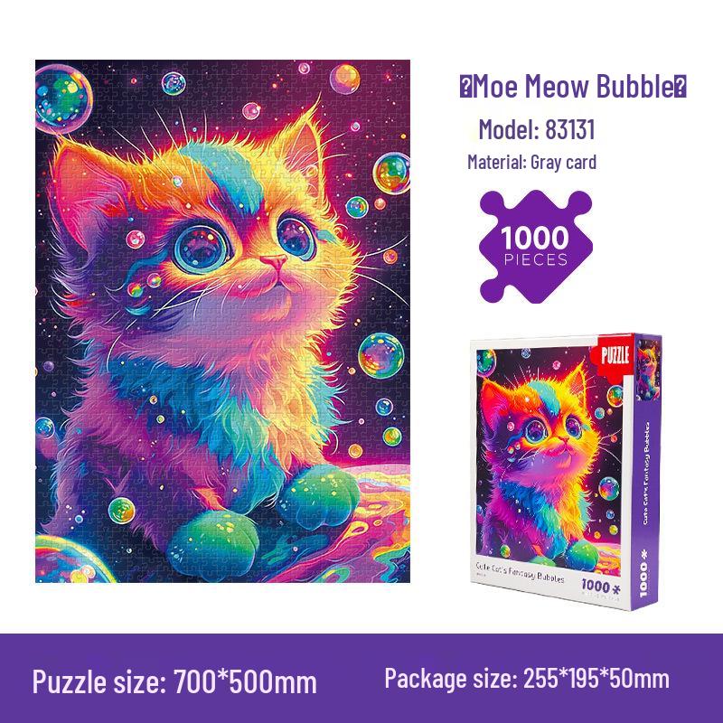 Van Gogh Creative Landscape Jigsaw Puzzle - 1000 Pieces Stress Relief Educational Toy
