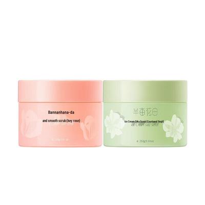 Half Acre Flower Field Rose & Jasmine Ice Cream Body Scrub Duo