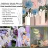 3pcs Wedding Decorations for Reception Giant Flowers for Decoration,Big Artificial Silk Flowers for Party Banquet Background