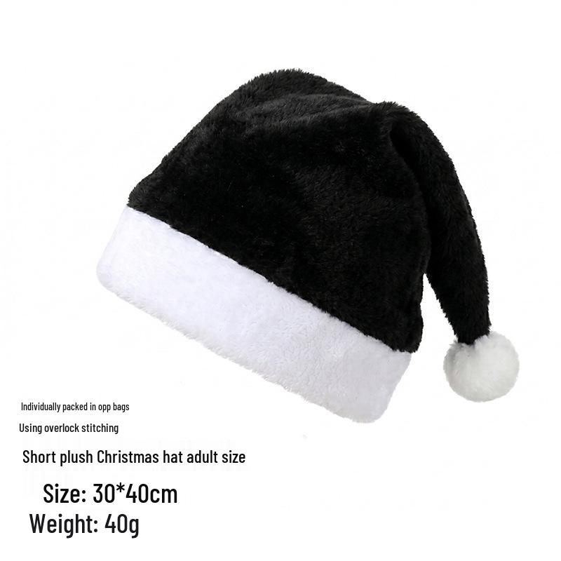 Christmas Plush Hat for Adults & Kids - Party Costume & Festival Decoration