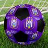 SIZE 5 RSC Anderlecht Soccer Ball Colorful All Ages Machine Stitched PVC Competition Ready Durable High-Bounce