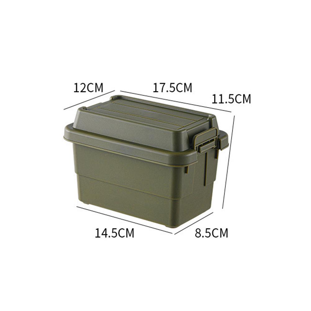 

Мини-коробка для хранения на открытом воздухе для кемпинга, настольная бутылка для приправ, банка для хранения, походная коробка для барбекю, мелких инструментов и прочего Military Green