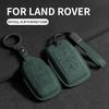 Interior Mouldings Suede Leather Car Key Case for Land Rover Range Rover Evoque Discovery Sport Velar for Jaguar XE XF E-Pace F-