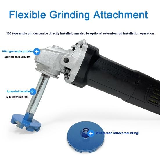 Diamond Flat Grinding Head Ergonomic Design Mini Grindings Heads with Precision Cutting Ability Angle Grinder Tool