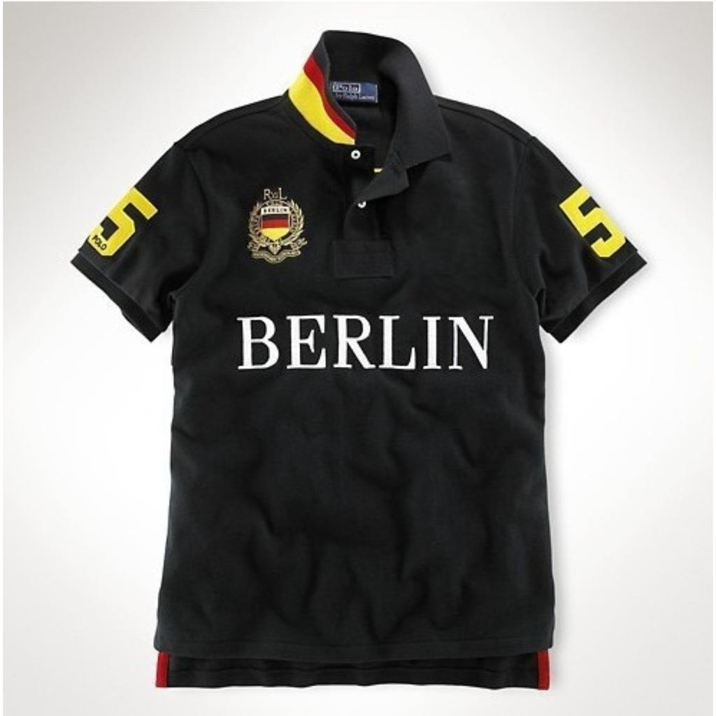 STREETRICH Neues Herren-Polohemd Chicago City Designer Beliebt Hohe Qualität Athleisure Baumwolle Kurzarm Herrenbekleidung