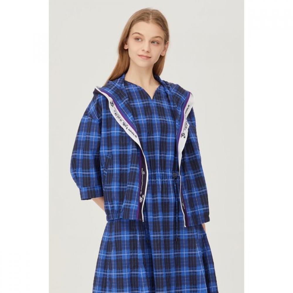 Benetton Check Blouse Babl75431 BL/44