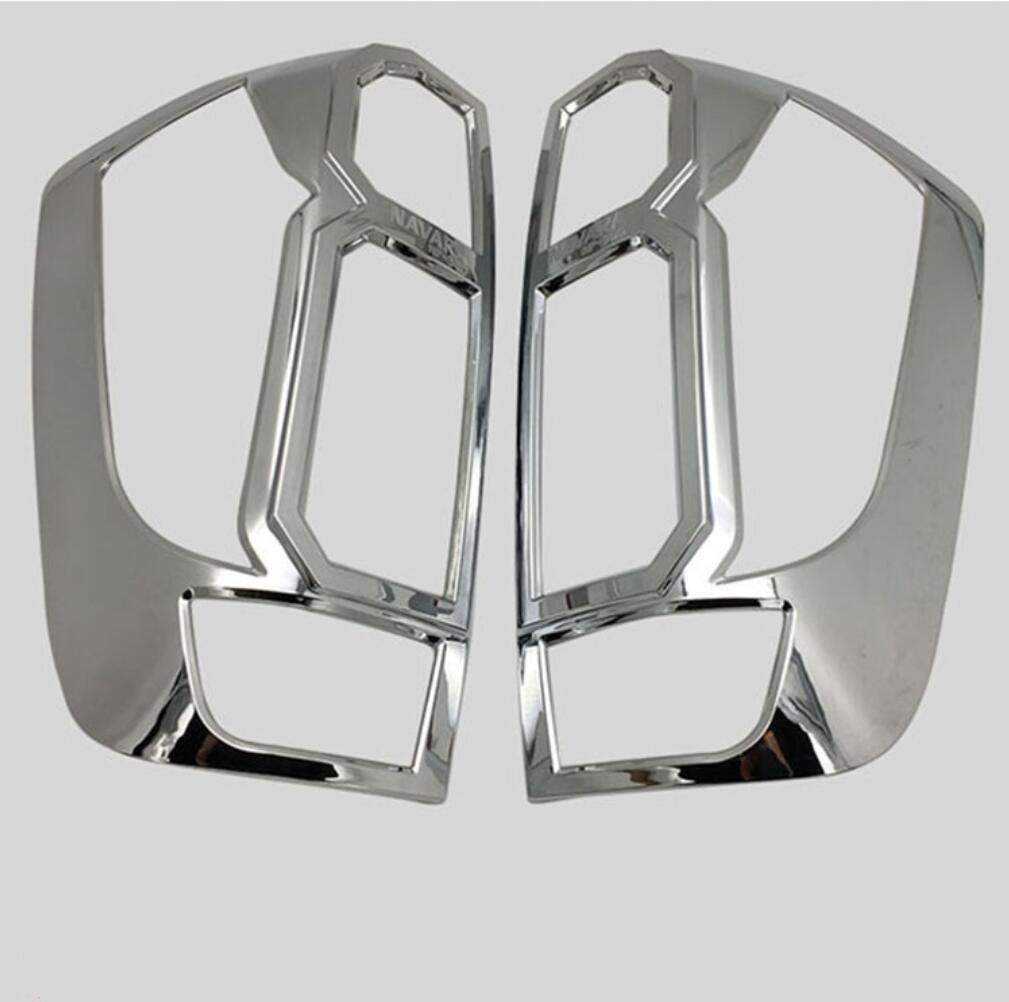 

Для Navara Np300 D23 2014-2019 2 шт./лот, крышка заднего фонаря серебряный