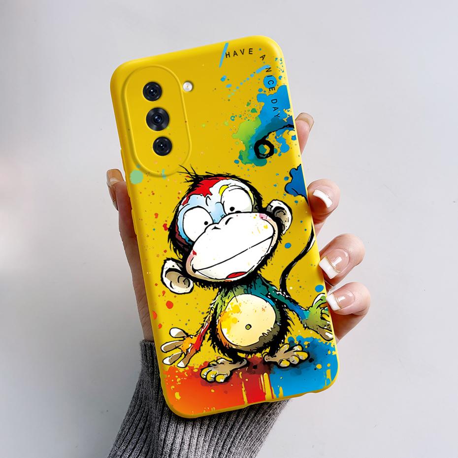 Für Huawei Nova 10 Hülle Weiches Silikon Stilvolles Bemaltes Cover Für Huawei Nova 10 Pro Stoßstange Rückseite Hülle Handyhülle Nova10 Se Fundas