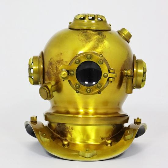 

Шлем Дайвера 30,48 см Миниатюрный Латунный Отделанный Водолазный Шлем Домашний Декор Морской настольный водолазный шлем Выглядит Премиально для Рождественского Подарка