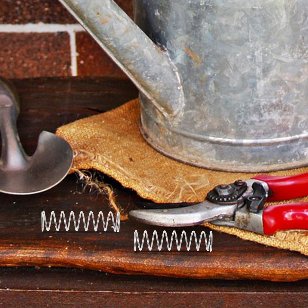 20Pcs Compression Spring for Fruit Pruning Shears Replacement Manganese Steel Pruner Spring Parts Garden Tools Accessories