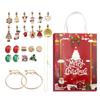 Calendário de Contagem Regressiva Com Pulseira Brinquedo Ornamento Decoração Berloque Contagem Regressiva Para o Natal Calendário Para Crianças Bebê Adolescente Adulto Menino Menina