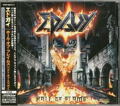

CD EDGUY - Hall Of Flames VICP630134 Victor 2005 Japan Rock Used