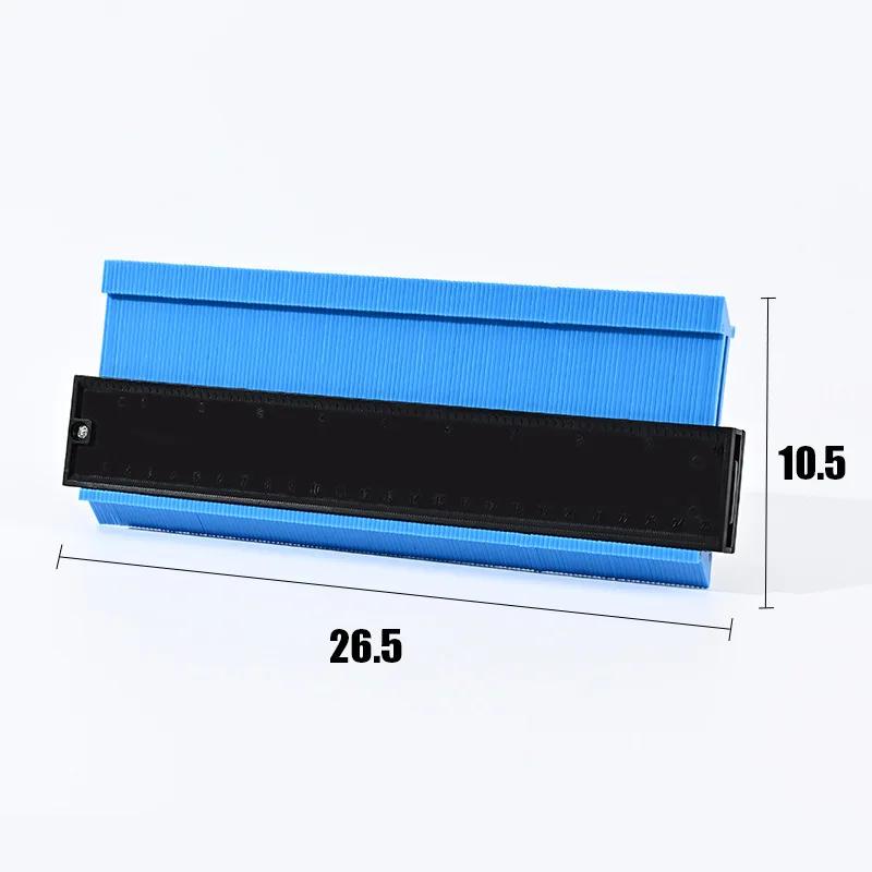Profile Contour Gauge Line Copier Ruler Cutting Template Construction Woodworking Measuring Instrument Ceramic Tiling Tiles Tool