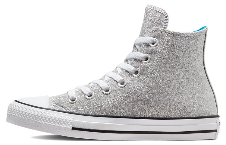 Converse Chuck Taylor Authentic Glam Hi Серый Серебристый Женские 572046C 39.5