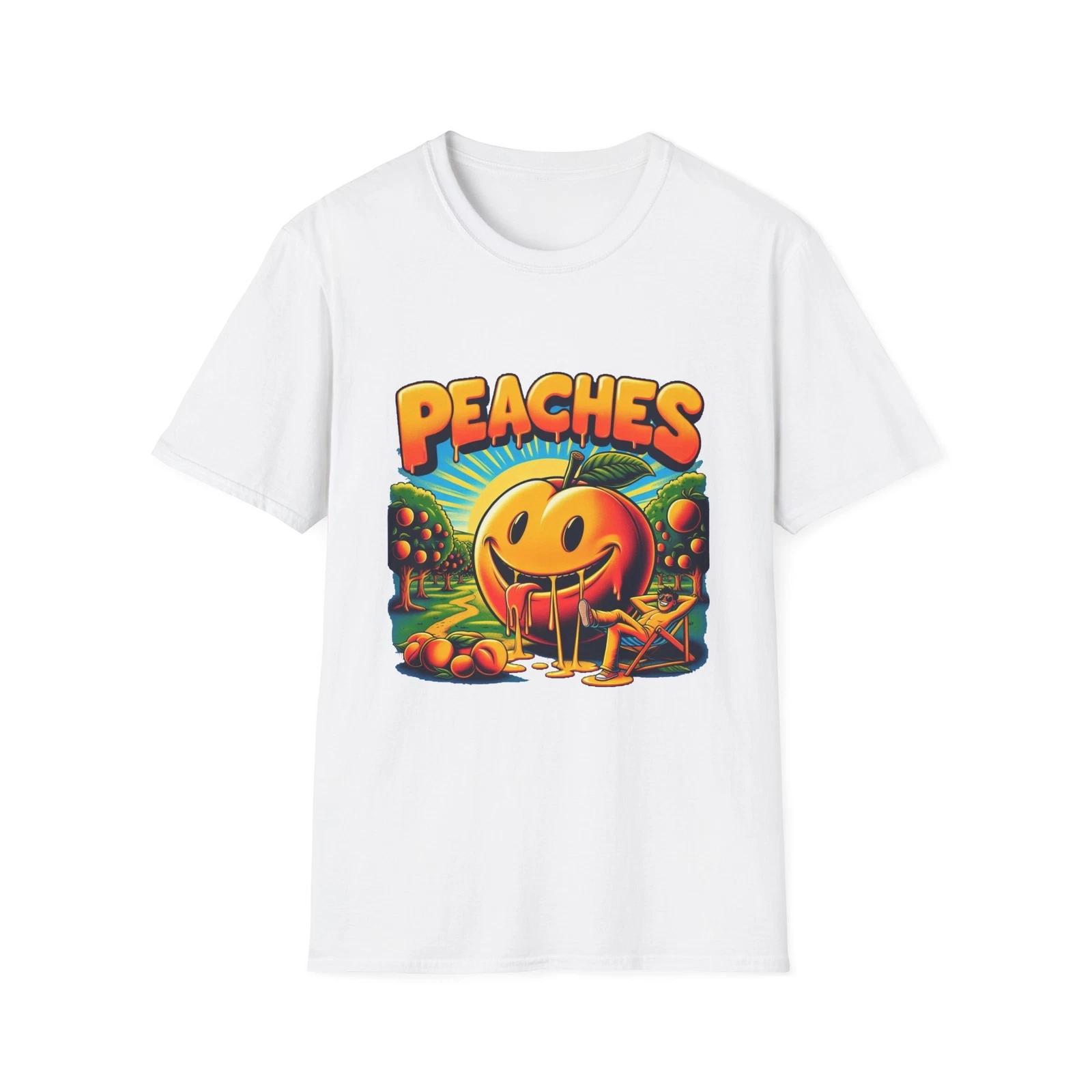 Men s and Women s T-shirts The Presidents Peaches T-Shirt – 90s Alt Rock Classic Tee XXXXL
