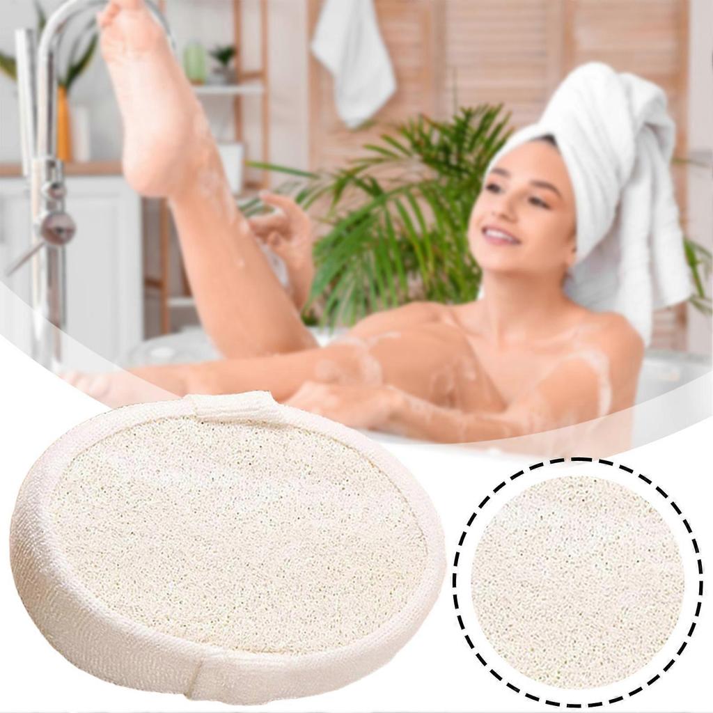 Natural Loofahs Sponge Exfoliating Shower Loofah Pads Ayurvedic Massage for Dead Skin Removal