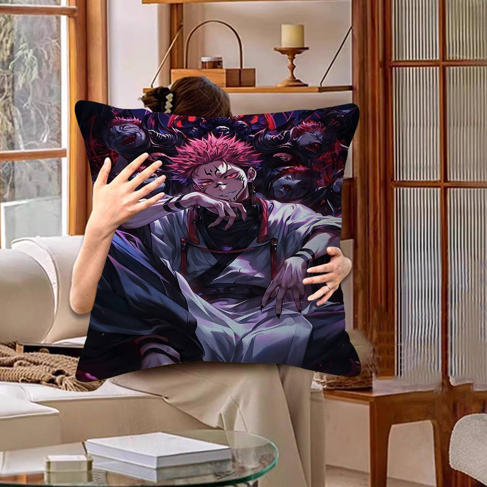 Jujutsu Kaisen Klassischer Film Kissenbezug Kissenhülle Polsterung Sofa Wurfkissen Heimdekoration Kissenbezug