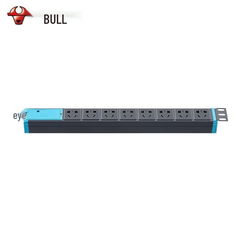 BULL 8-Outlet PDU Cabinet Power Strip