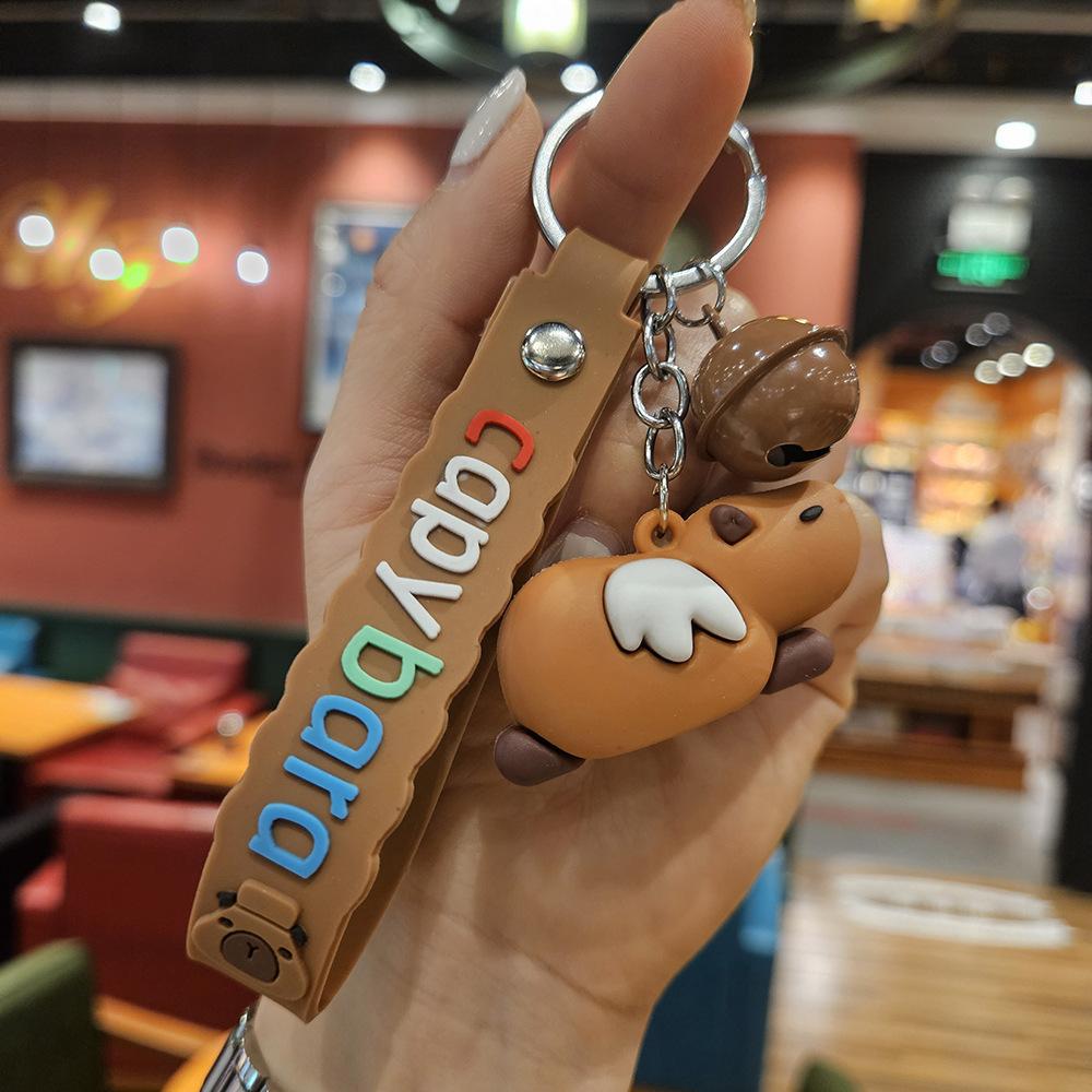 Cartoon Keychain Pendant, Wooden Stick Figure, Key Chain, Blind Box, Tide Play Pendant.