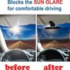Car Sun Visor With Polarized Anti-glare Protection Car Visor Extender Car Visor Extender Attachment Anti-glare Driving Visor