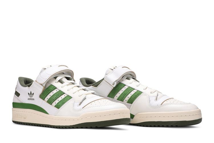 Men's Sneakers adidas Forum 84 Low Crew Green White/Crew Green-Wild Pine