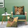Elegant Simple Flower-Growing Girl Pillow Case Pattern Printed Pillowcase For Living Room Sofa Cushion Cover & Bedroom Decor