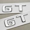 3D ABS Chromowane Litery Logo Samochodowe GT43 GT50 GT53 GT63 Odznaka Emblemat Naklejka Dla Mercedes Benz AMG Seria GT Akcesoria do Oznaczania Tyłu