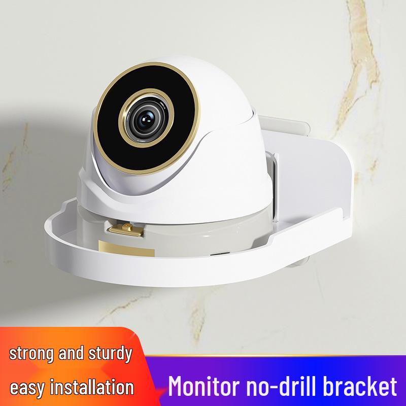 

Бесшовный настенный кронштейн для камеры в японском стиле: Многофункциональная маленькая полка для хранения с креплением без гвоздей