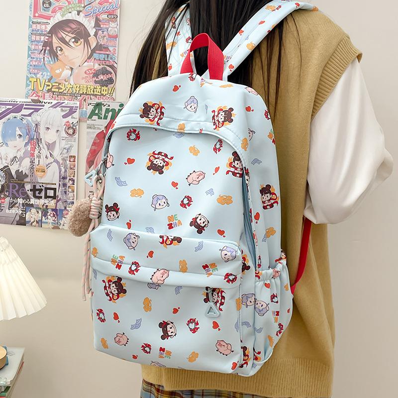New Japanese Schoolbag Female Ins Wind Large-capacity Leisure Middle School Student Backpack Cute Primary School Student Backpack