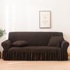 Spets Seersucker Universal All-inclusive Elastiskt Universal Lazy Sofföverdrag Fullt Överdrag Soffkuddsöverdrag