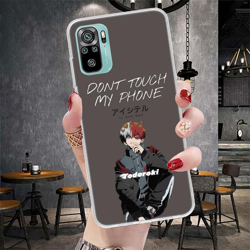 My Hero MHA Todoroki Shoto Soft Phone Case For Xiaomi Redmi Note 15 14 14S 13 12 Pro Plus 12S 11 11S 11E 10 10S 11T 5G Fundas Co