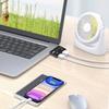 1pc 2.0 USB Splitter 1 Male to 2 Port Female USB Hub Adapter Converter for Phone  Laptop PC Computer Charging Accessories