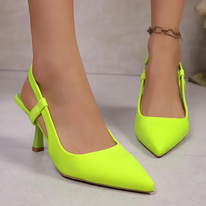 2026 New Women's Shoes Baotou Sandals Summer High-heeled Sandals