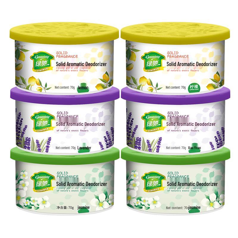 Lvchi 6-Pack Solid Air Freshener