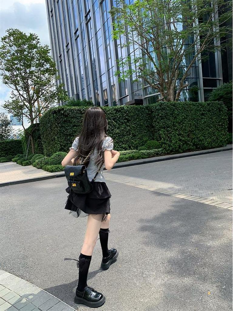 Petite Academy Style 3-Piece Set: Short Skirt, Midi Skirt, Summer Dress, JK Uniform Shirt