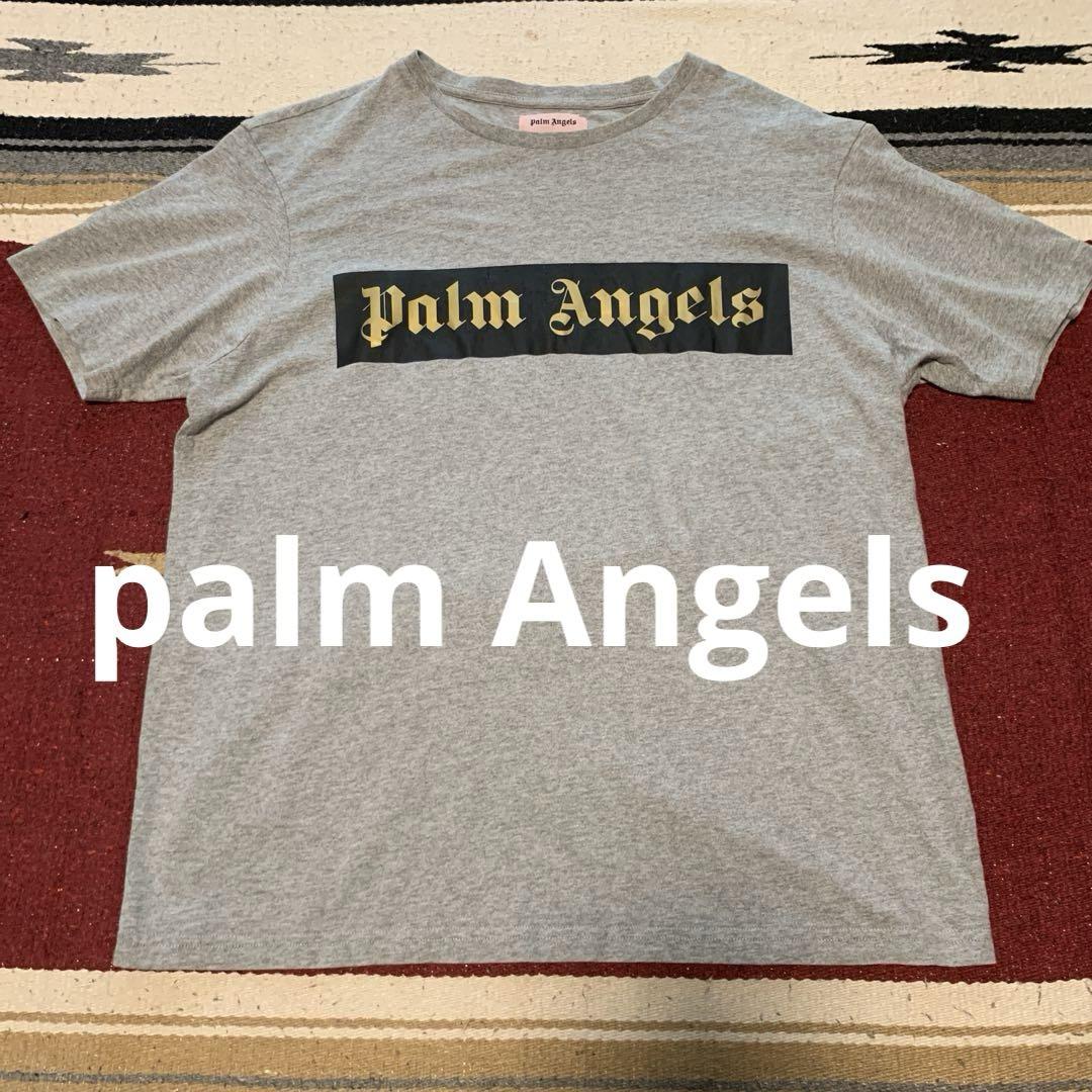 

[Б/У] Футболка Palm Angels с логотипом в рамке, Размер L