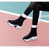 Fashion Hot Sales Inside Elevating Socks Elastic Knit Women's Boots Mid-leg Socks Ankle  Fashion All-in-one Boots