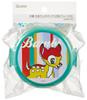Skater Bento Rice Ball Made In Disney Retro Bambi Box, 500ml, Two-Tier, Round, Case, Antibacterial, Japan, Design, ONWR1AG-A