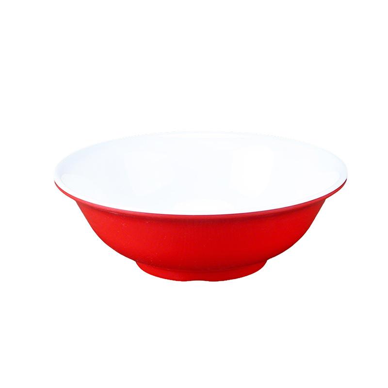10-Piece Melamine Bowl Set: Ideal for Breakfast, Soup, Congee, Soy Milk, Wonton, Rice Noodle, and Hot & Spicy Soup.