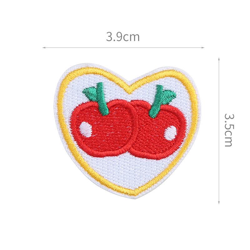 Seam-Free Down Jacket Patch Sticker, Self-Adhesive Love Embroidery Sticker, Clothes, Pants, Holes And No Marks, Repair Subsidy, Heart-Shaped Sticker