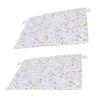 2PCS Simple Style Sunshade Curtain Adjustable Car Side Window Curtain Cute Car Curtain with Suction CupType 2